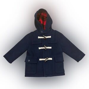 Baby GAP Navy Blue Toggle Coat